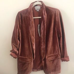 Velvet blazer
